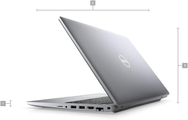 Dell Precision 3560 Workstation Laptop, 15.6″ 1920×1080 FHD, Intel Core i7-1165G7, 512GB SSD, 16GB RAM, Windows 11 Pro, Silver (Renewed) - Image 5