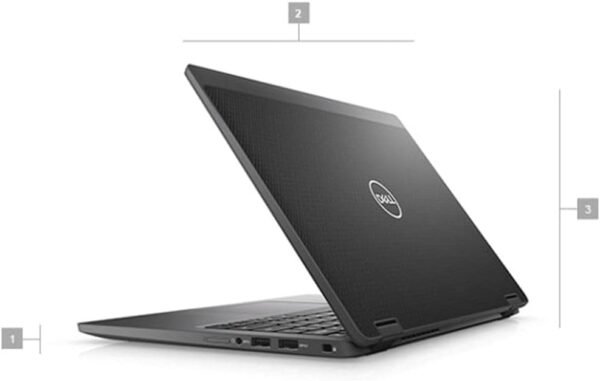 Dell Latitude 7430 14″ Laptop, Intel Core i7-1265U, 512GB SSD 32GB RAM, Windows 11 PRO, Black (Renewed) - Image 2