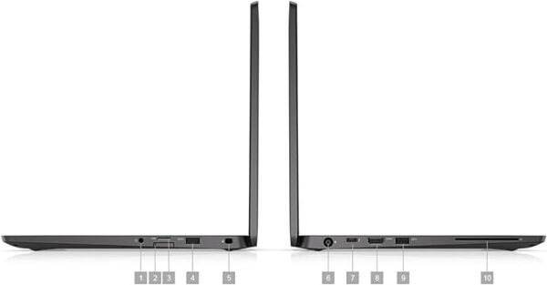 Dell Latitude 7400 14in Laptop, Intel Core i7-8665U, 14-inch Full HD (1920×1080) Touchscreen, 16GB DDR4 RAM, 256GB SSD, Windows 11, Black (Renewed) - Image 3