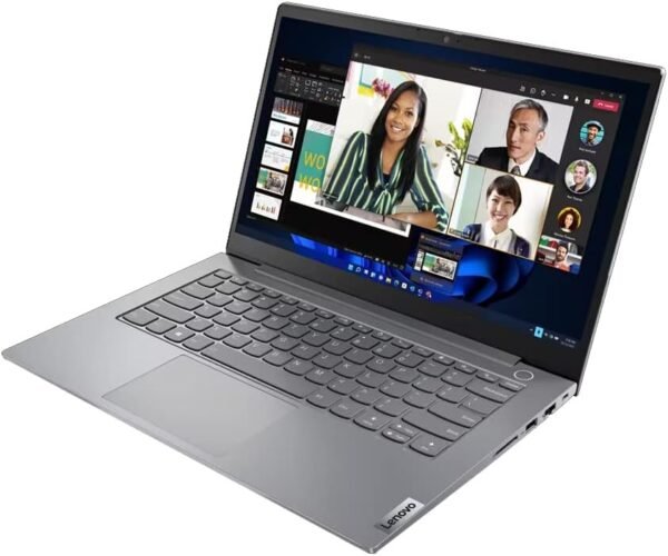 Lenovo Thinkbook 14 G4 14″ Laptop, AMD RYZEN 5-5625U, 16GB Ram, 256GB SSD, Windows 11 Pro, Silver (Renewed) - Image 3