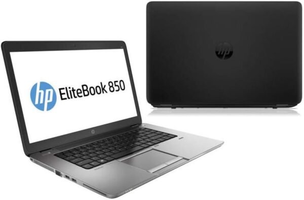 HP Elitebook 850 G1 15″ Laptop, Intel Core i5-4300U 1.9GHz, 8GB RAM, 240GB Solid State Drive, Windows 10 Pro, Black (Renewed) - Image 2