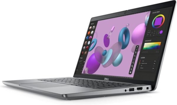 Dell Precision 3480 Workstation Laptop, 14″ 1920×1080 FHD Display, Intel Core i5-1350P, 16GB Ram, 256GB SSD, Windows 11 Pro, Silver (Renewed) - Image 2