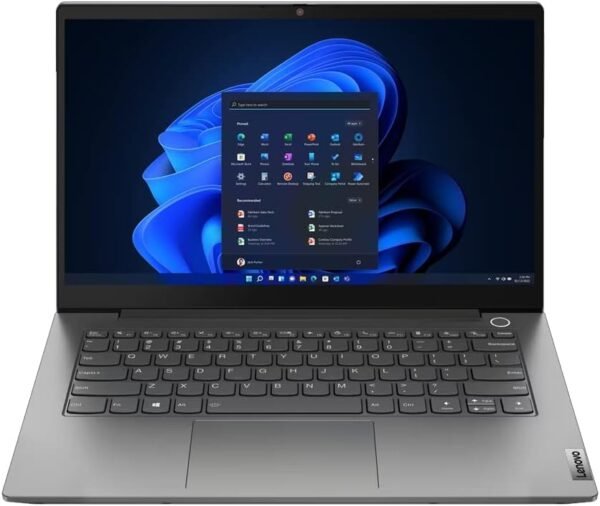Lenovo Thinkbook 14 G4 14″ Laptop, AMD RYZEN 5-5625U, 16GB Ram, 256GB SSD, Windows 11 Pro, Silver (Renewed)