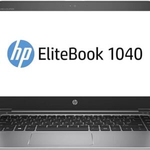 HP EliteBook Folio 1040 G3 Laptop, Intel Core i5-6300U 8GB DDR4 Ram, 256GB SSD, 14 QHD Non-Touch, Windows 10 Pro, Black (Renewed)