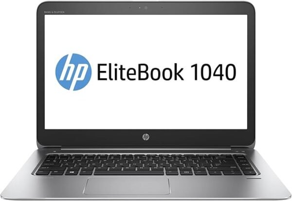 HP EliteBook Folio 1040 G3 Laptop, Intel Core i5-6300U 8GB DDR4 Ram, 256GB SSD, 14 QHD Non-Touch, Windows 10 Pro, Black (Renewed)
