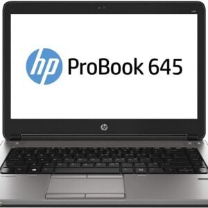 HP Probook 645 G1 14″ Laptop, AMD A6-4400M, 4GB RAM, 128GB SSD, Windows 10 Pro, Black (Renewed)