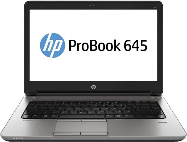 HP Probook 645 G1 14″ Laptop, AMD A6-4400M, 4GB RAM, 128GB SSD, Windows 10 Pro, Black (Renewed)