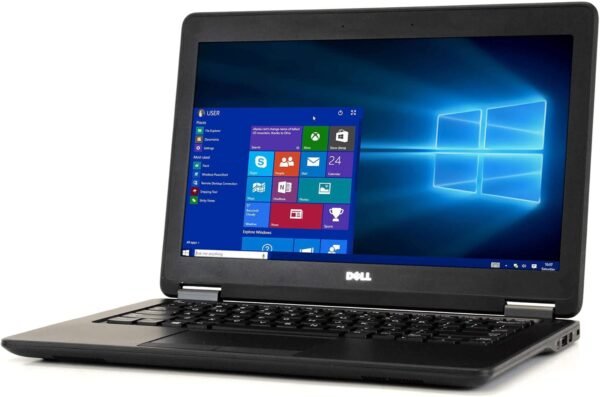 Dell Latitude E7250 12.5in Business Class Laptop, Intel Core i7-5600U 2.6Ghz, 8GB DDR3 RAM, 256GB SSD, HDMI, Webcam, Windows 10, Black (Renewed) - Image 2