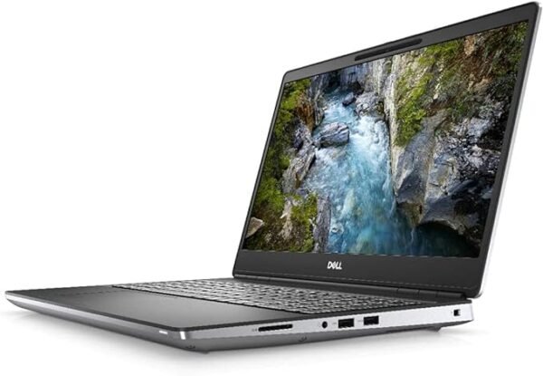 Dell Precision 7550 15.6in Laptop, Intel Core i7-10750H, 64GB Ram, 512GB SSD, 15.6″ FHD Touch Display, NVIDIA Quadro T2000 4GB GDDR, Silver (Renewed) - Image 3
