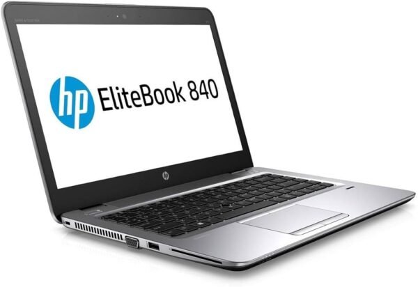 HP Elitebook 840 G3 14in Laptop, Intel Core i7-6600U, 16GB DDR4 Ram, 256GB SSD, 14″ QHD Display, Windows 10 Pro, Silver (Renewed) - Image 2