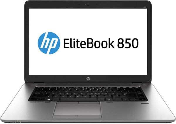 HP Elitebook 850 G1 15″ Laptop, Intel Core i5-4300U 1.9GHz, 8GB RAM, 240GB Solid State Drive, Windows 10 Pro, Black (Renewed)