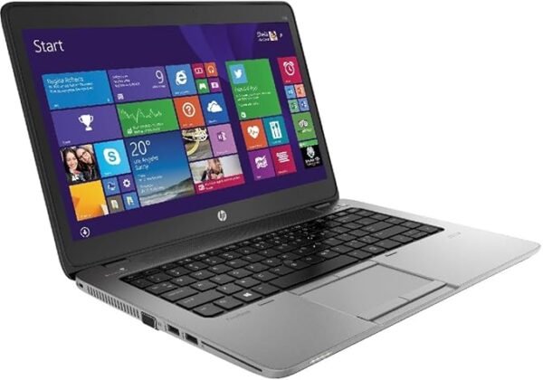 HP EliteBook 840 G2 Business Laptop, Intel Core i5-5200U, 14″HD Display, 8GB Ram, 256GB SSD, Windows 10 pro, Silver (Renewed) - Image 3