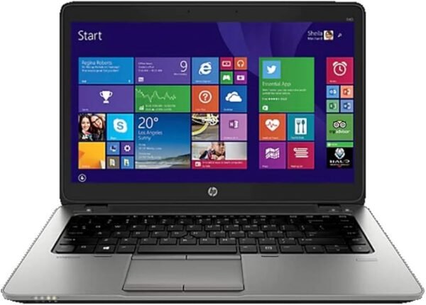 HP EliteBook 840 G2 Business Laptop, Intel Core i5-5200U, 14″HD Display, 8GB Ram, 256GB SSD, Windows 10 pro, Silver (Renewed)