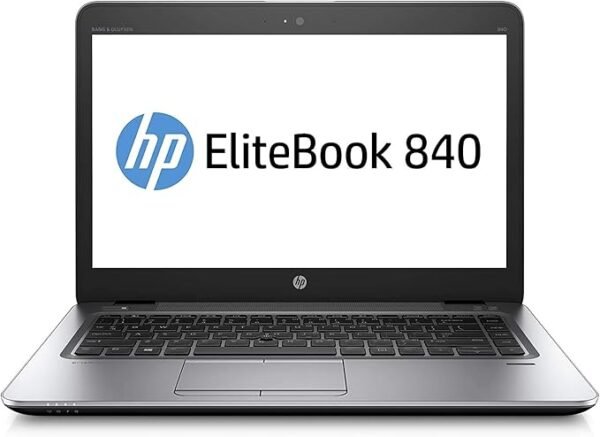 HP Elitebook 840 G3 14in Laptop, Intel Core i7-6600U, 16GB DDR4 Ram, 256GB SSD, 14″ QHD Display, Windows 10 Pro, Silver (Renewed)