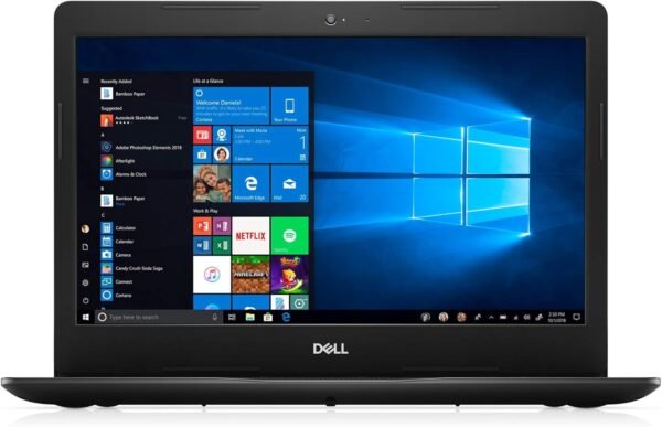 Dell Inspiron 3493 14in Laptop Computer, Intel Core i5-1005G1, 4GB DDR4 RAM, 128GB PCIe SSD, Windows 10, Black (Renewed)