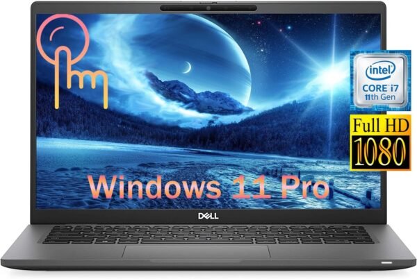 Dell Latitude 7420 Touchscreen Laptop Computer, Intel Core i7-1165G7, 16GB RAM, 512GB SSD, 14″ FHD (1920×1080) Notebook, Backlit Keyboard Windows 11 Pro (Renewed)