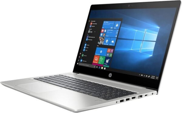 HP ProBook 455 G6 Business Laptop, AMD Ryzen 7 Pro-2700w, 16GB RAM, 256GB SSD, Windows 10 Pro, Silver (Renewed) - Image 2