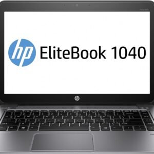 HP EliteBook Folio 1040 G2 14in Laptop, Intel Core i5 5300U, 4G Ram, 256G SSD, Windows 10 Pro, Silver (Renewed)