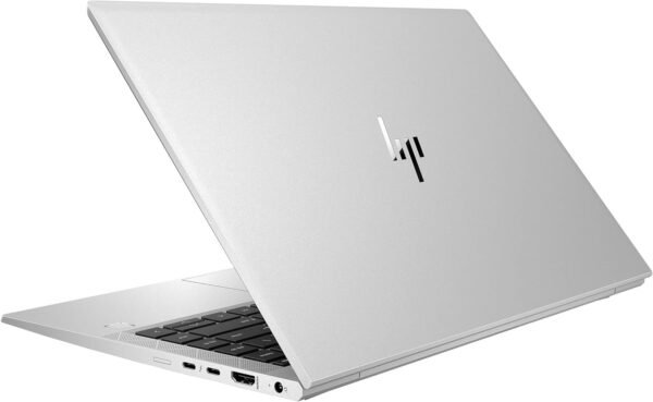 HP EliteBook 840 G7 14″ Laptop, Intel Core i7-10610U 1.8GHz, 16GB DDR4 RAM, 256GB NVMe M.2 SSD, 1080p Full HD, USB C Thunderbolt 3, Webcam, Windows 11 Pro, Silver (Renewed) - Image 2