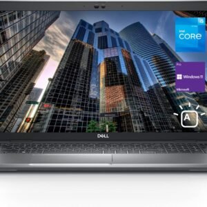 Dell Latitude 5530 15.6-inch Business Laptop, Intel Core i5-1235U, 16GB RAM, 512GB SSD, Webcam, HDMI, Backlit Keyboard, Wi-Fi 6, Windows 11Pro (Refurbished Grade C)