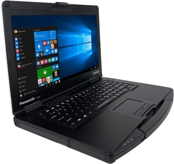 Panasonic Toughbook CF-54 14″ Laptop, Intel Core i5-5300U, 14.0” FHD, Gloved Multi Touch, 256GB SSD, 8GB Ram, Wi-fi, TPM, BT, 4G LTE, Dual Pass, Backlit Keyboard, DVD Multi-Drive, Webcam, Windows 10 Pro, Silver (Refurbished Grade C) - Image 3
