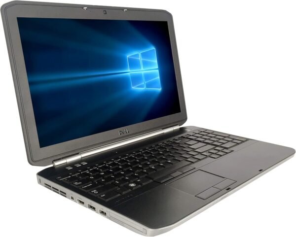 Dell Latitude E5520 15.6″ Business Laptop, Intel Core i5-2410M, 8GB DDR3 Ram, 320GB Hard Drive, DVD, WiFi, VGA, HDMI, Windows 10 Pro, Black (Renewed) - Image 4