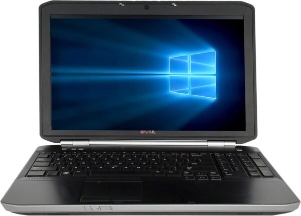 Dell Latitude E5520 15.6″ Business Laptop, Intel Core i5-2410M, 8GB DDR3 Ram, 320GB Hard Drive, DVD, WiFi, VGA, HDMI, Windows 10 Pro, Black (Renewed)