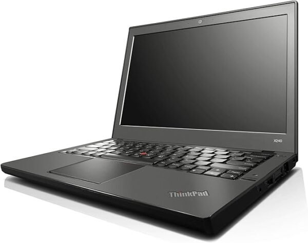 LENOVO Thinkpad X240 12.5in Laptop, Intel Core i5(4th Gen), 4Gb Ram, 500GB Solid State Drive, 125in HD Display, Windows 10, Black (Refurbished-Grade C) - Image 2