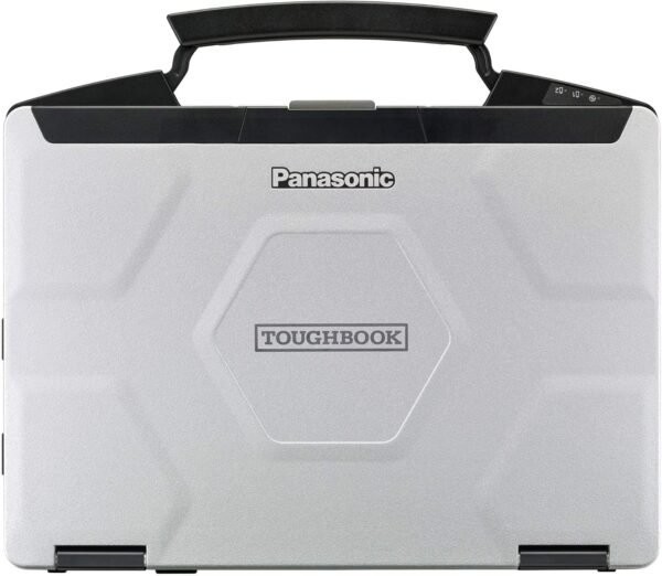 Panasonic Toughbook CF-54 14″ Laptop, Intel Core i5-5300U, 14.0” FHD, Gloved Multi Touch, 256GB SSD, 8GB Ram, Wi-fi, TPM, BT, 4G LTE, Dual Pass, Backlit Keyboard, DVD Multi-Drive, Webcam, Windows 10 Pro, Silver (Refurbished Grade C) - Image 4