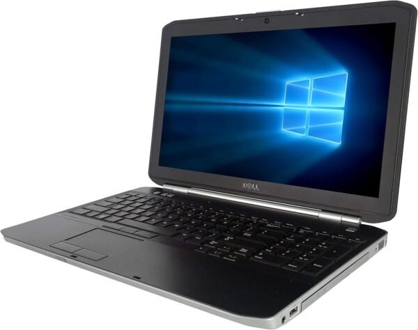 Dell Latitude E5520 15.6″ Business Laptop, Intel Core i5-2410M, 8GB DDR3 Ram, 320GB Hard Drive, DVD, WiFi, VGA, HDMI, Windows 10 Pro, Black (Renewed) - Image 3